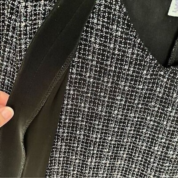 Ronni Nicole Sparkle Top & Cardigan Set Formal Party Black Silver Sz. small NWT - Picture 3 of 9